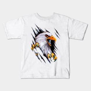 Eagle Pierces the Wall Kids T-Shirt